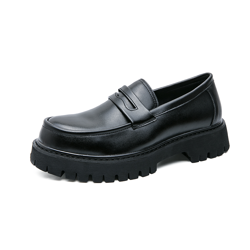 High Quality Men's Stylish Loafer Formal Dress Shoes Cow Leather Comfortable Wedding Shoes 